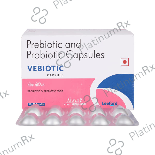 Vebiotic Capsule 10s
