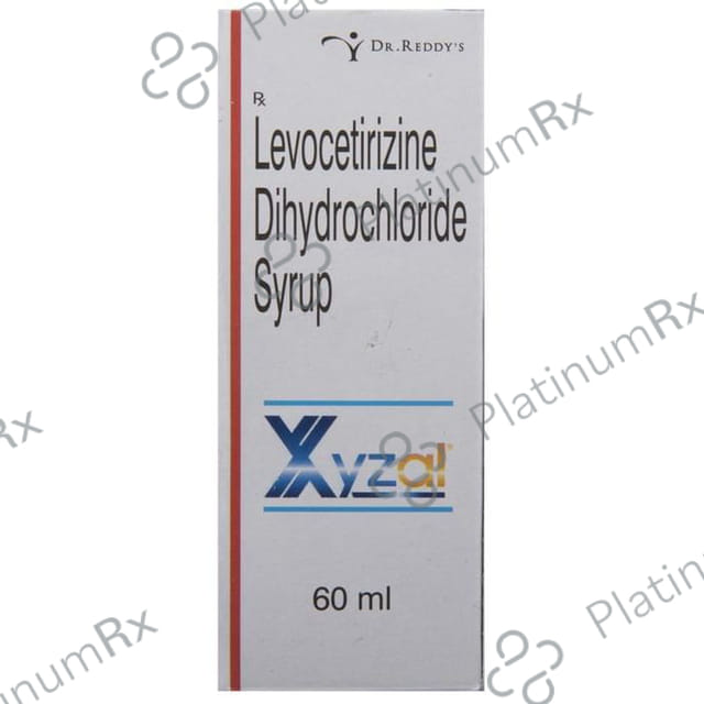 Xyzal 2.5mg Syrup 60ml