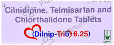 Dilnip Trio 40/10/6.25mg Tablet 10s