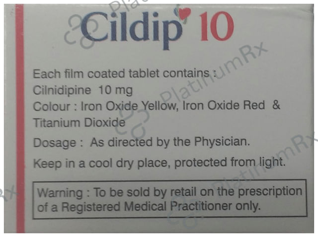 Cildip 10mg Tablet 10s