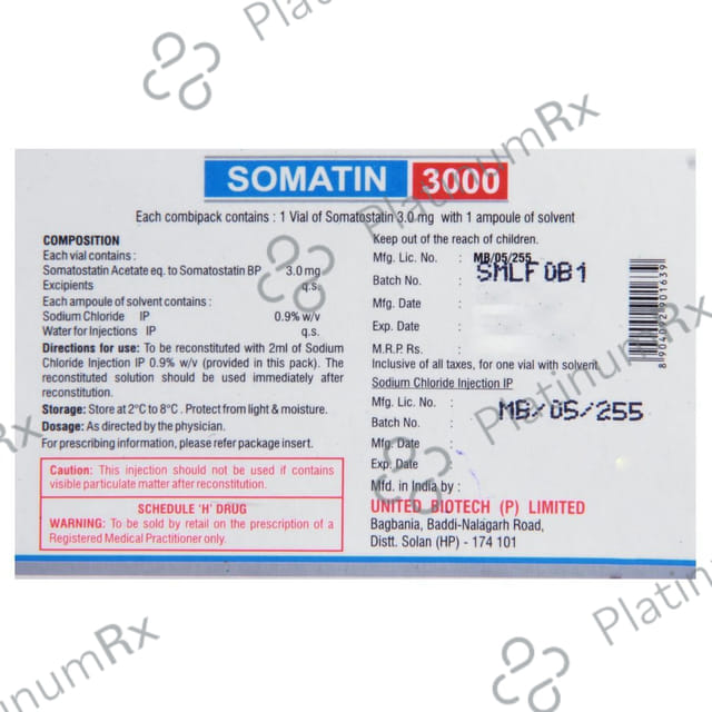 Somatin 3000mcg Injection