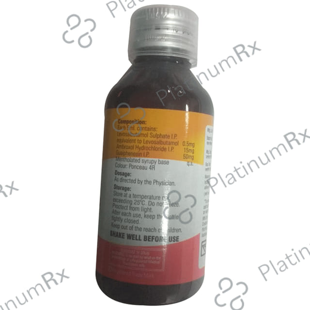 Aerodil LS 15/50/1mg Expectorant 100ml