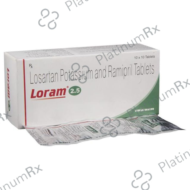 Loram 2.5/50mg Tablet 10s