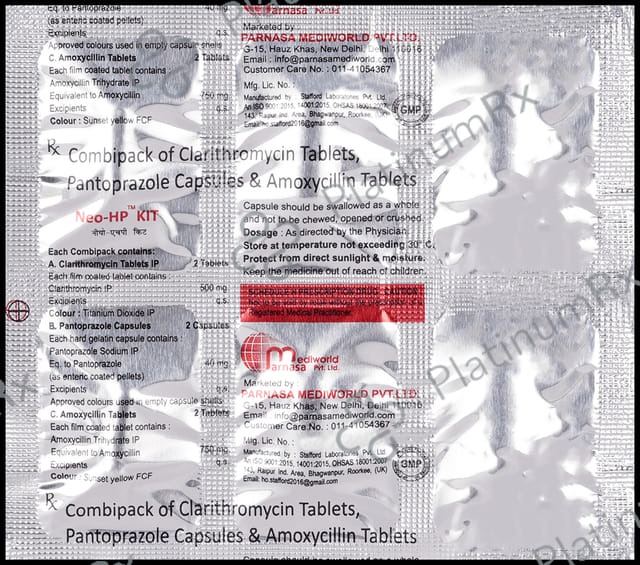 Neo Hp 750/500/40mg Kit 1s