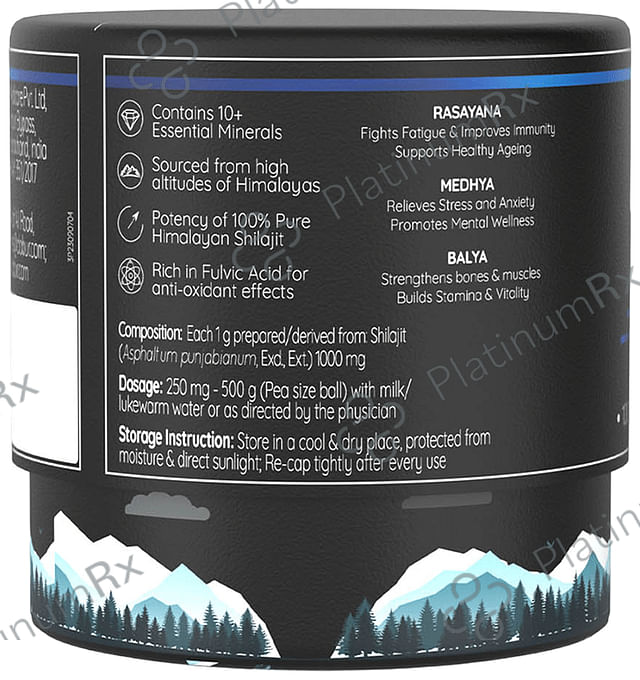 Dabur Himalayan Shilajit Resin -100% Pure Natural Shilajeet -Boosts Stamina, Vitality & Immunity