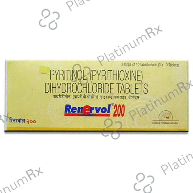 Renervol 200mg Tablet