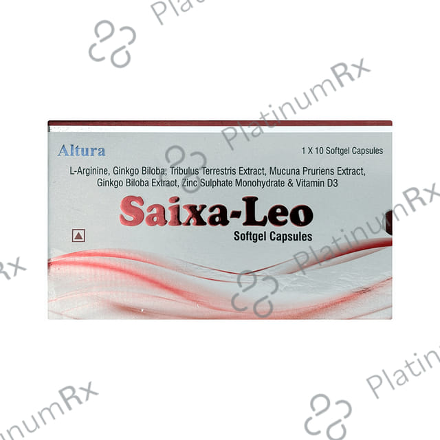 Saixa Leo Soft Gel Capsule (10 Each) 1 Strip