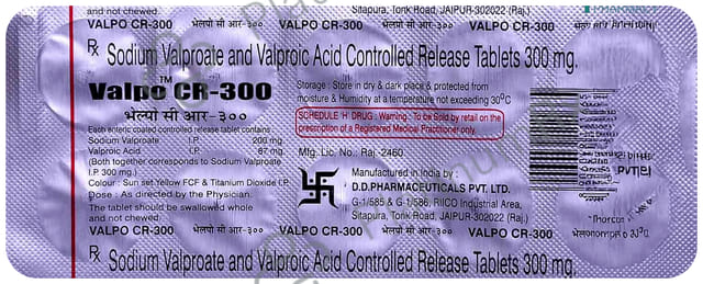 Valpo 300mg Tablet CR
