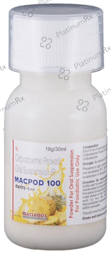 Macpod 100mg Powder For Oral Suspension 30ml
