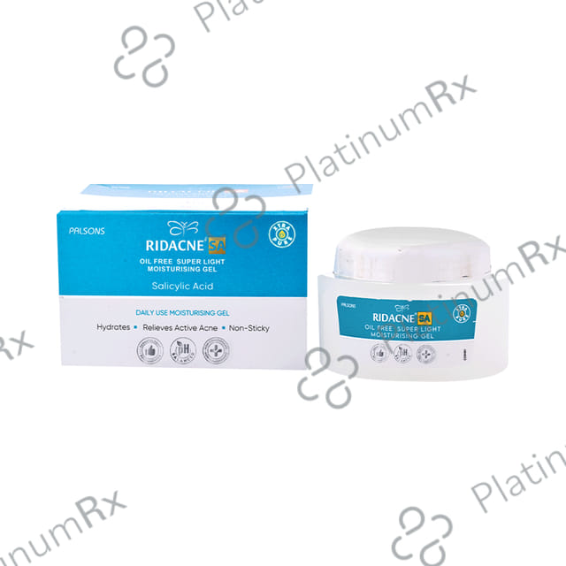 Ridacne SA Oil Free Super Light Moisturising Gel 40gm