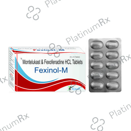 Fexinol M 10/120mg Tablet 10s
