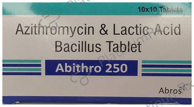 Abithro 250mg/60M Tablet 10s