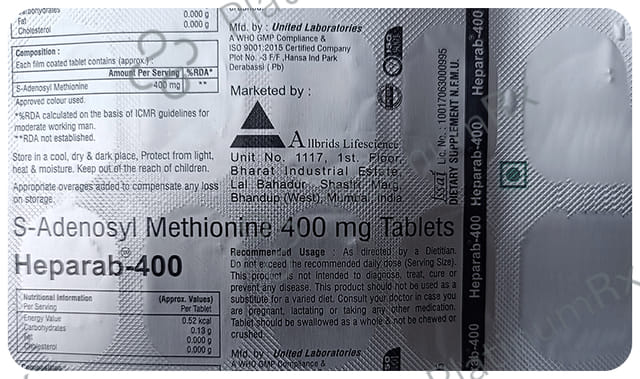 Heparab 400 Tablet