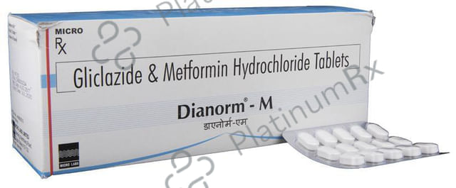 Dianorm M 80/500mg Tablet 15s