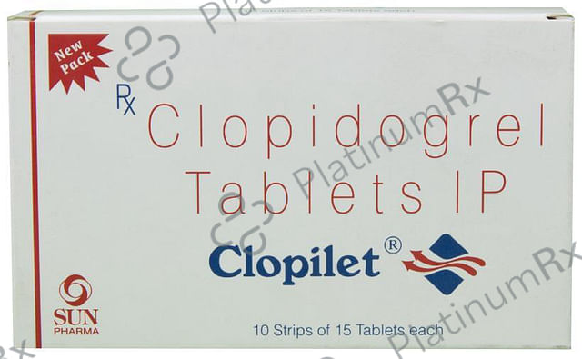 Clopilet 75mg Tablet 15s