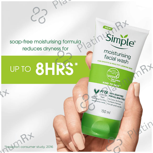 Simple Moisturising Facial Face Wash