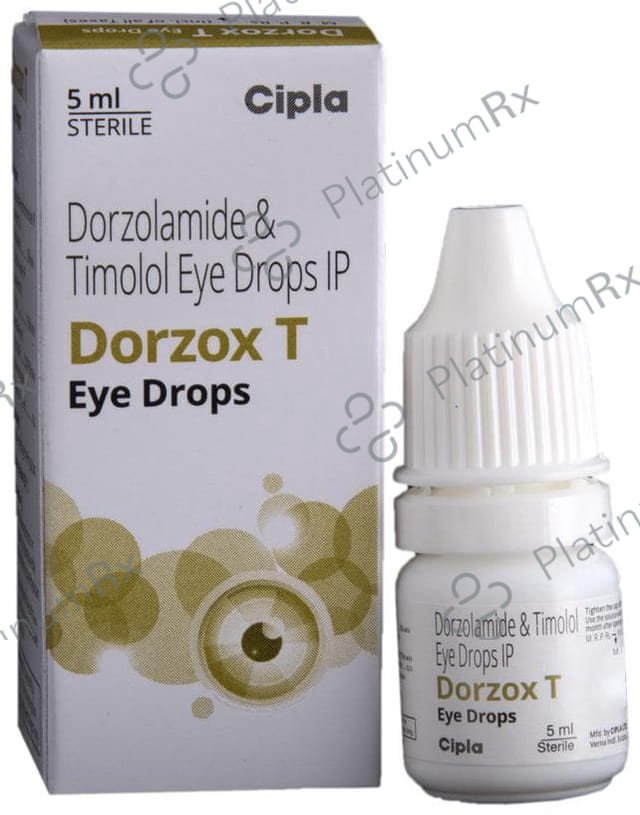 Dorzox T Eye Drop 5ml