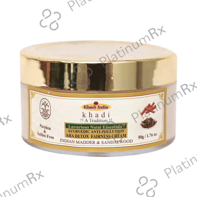 Luxurious Natal Essentials Ayurevedic Anti-Pollution AHA Detox Fairness Cream