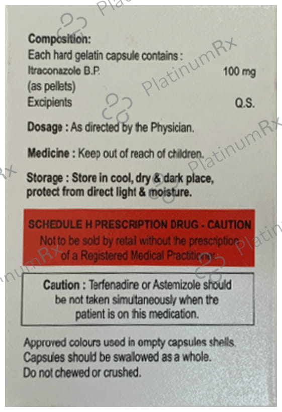 Zoliton 100mg Capsule 10s