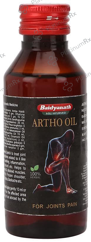 Baidyanath (Jhansi) 100% Herbal Artho Oil