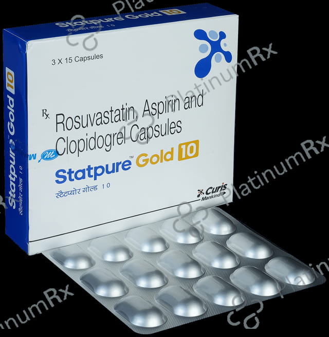 Statpure Gold 10/75/75mg Capsule 15s