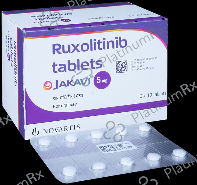 Jakavi 5mg Tablet 10 Tablet