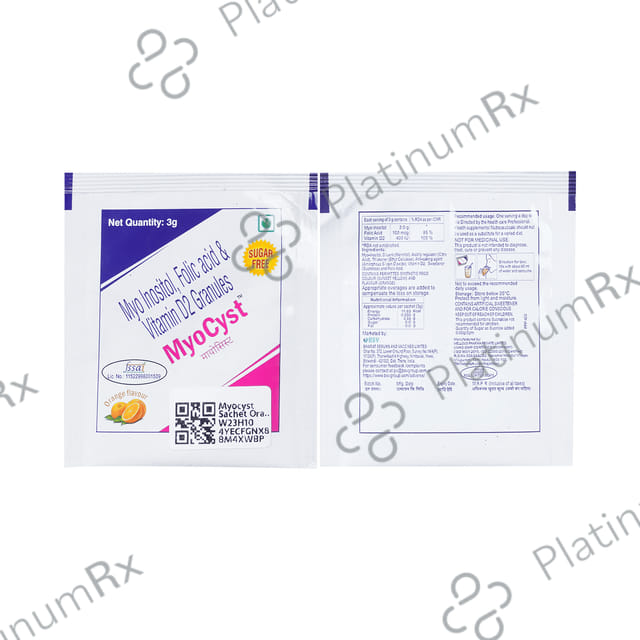 Myocyst Sachet Orange 3gm