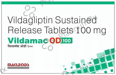 Vildamac OD 100mg Tablet 15s