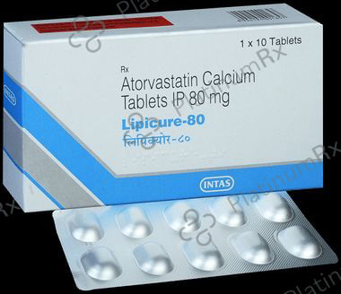 Lipicure 80mg Tablet 10s