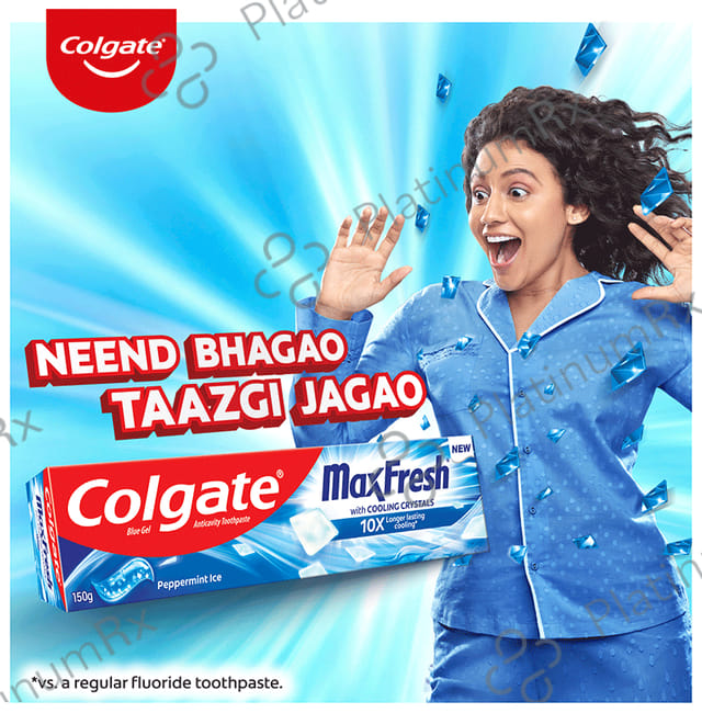 Colgate MaxFresh Peppermint Ice Toothpaste 81gm