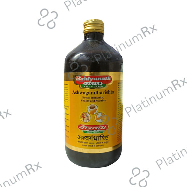 Baidyanath (Nagpur) Ashwagandharishta Syrup Helps Boost immunity 450 ml