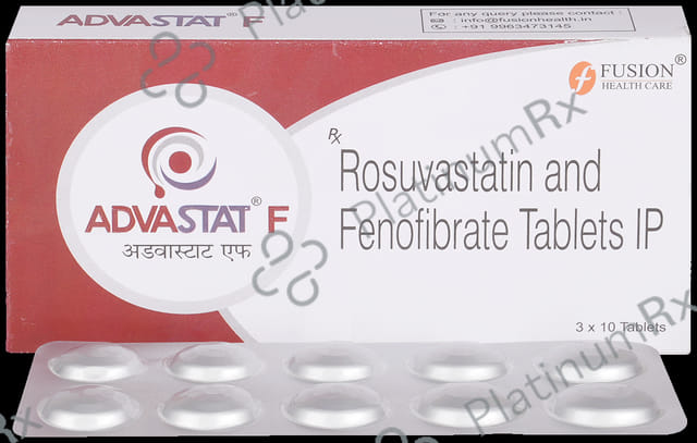 Advastat F 160/10mg Tablet 10s
