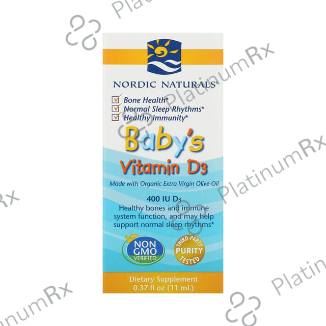 Nordic Naturals Baby's Vitamin D3 400 IU