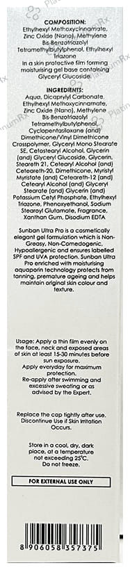 Sunban Ultra Pro SPF 35 + Gel 60gm