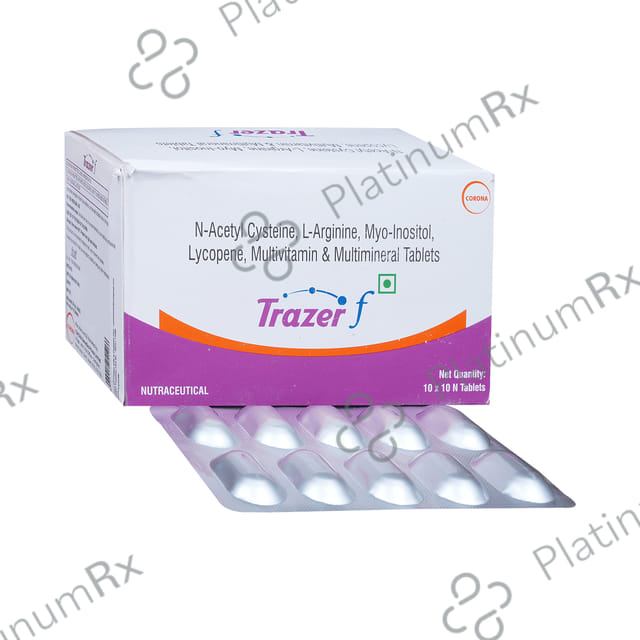 Trazer F Tablet 10s