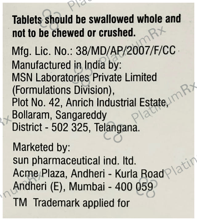 Mirago ER 50mg Tablet 10s