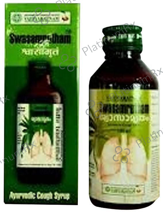 Vaidyaratnam Swasamrutham Cough Syrup
