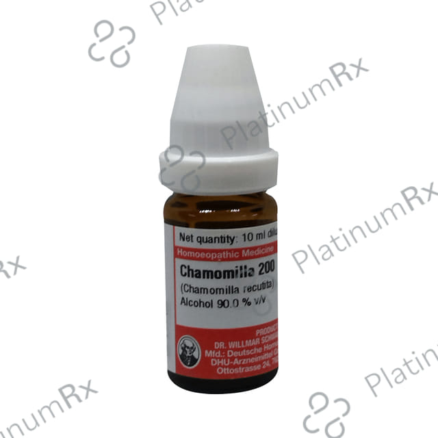 Dr Willmar Schwabe Germany Chamomilla Dilution 200