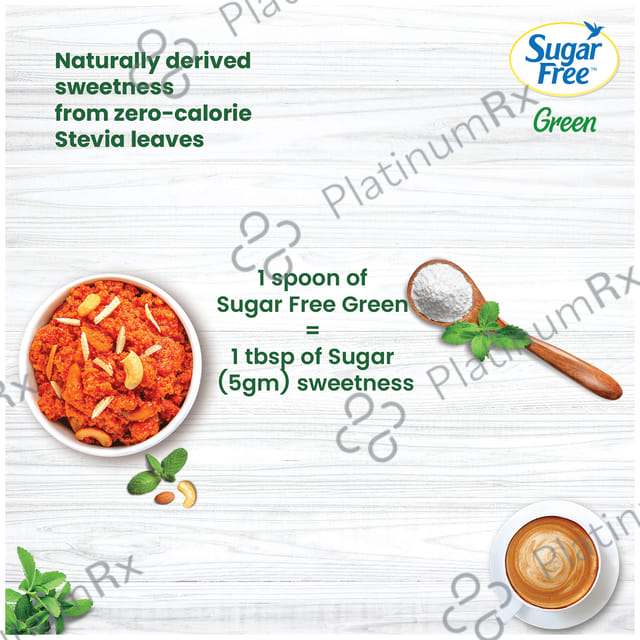 Sugar Free Green Stevia for Calorie Conscious - Pellets 300 pellets