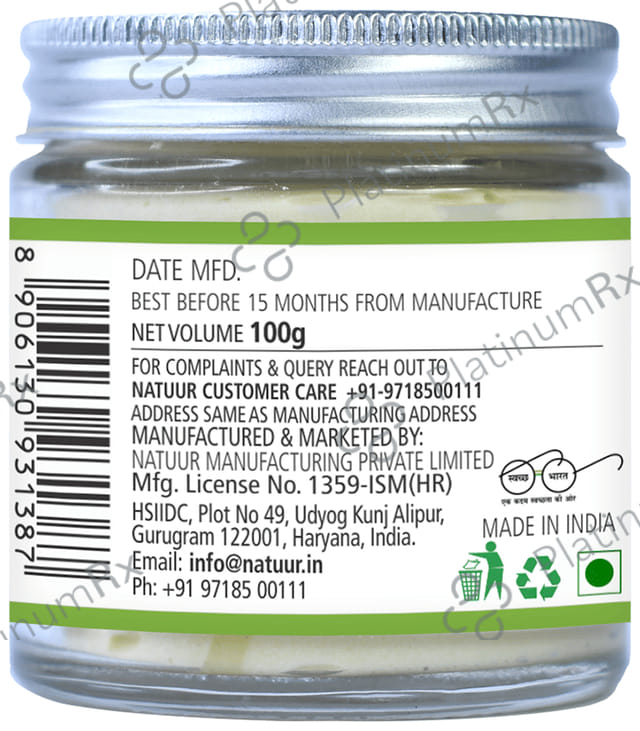 Natuur Body Butter Lotion Oudh,Vetiver,Patchouli