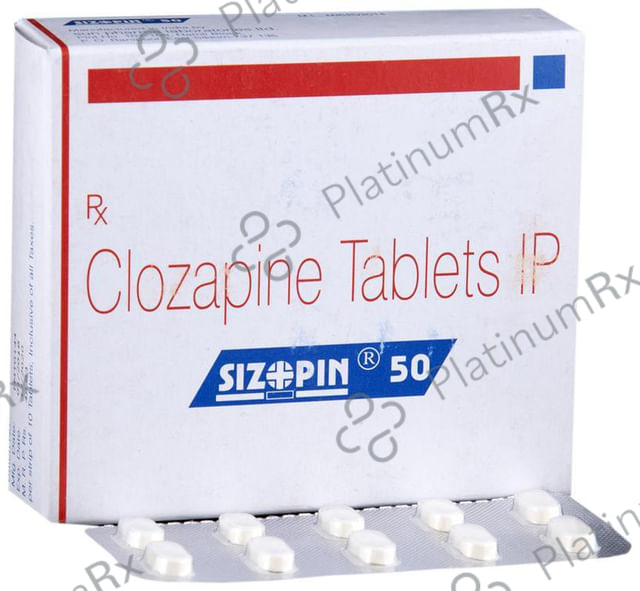 Sizopin 50mg Tablet 10s