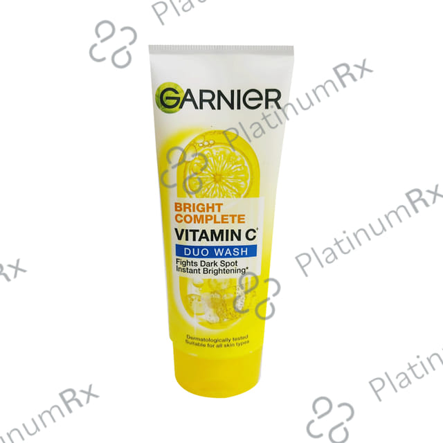 Garnier Skin Naturals Bright Complete Duo Action Face Wash