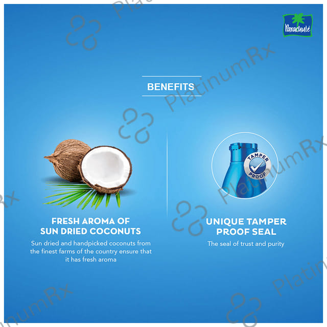 Parachute 100% Pure Coconut Oil 1 Ltr