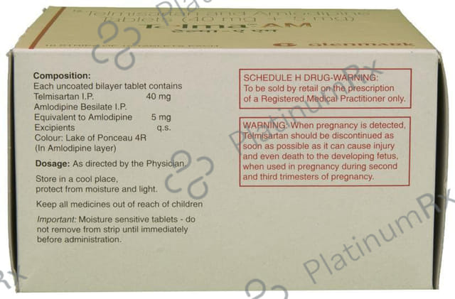 Telma AM 40/5mg Tablet 15s