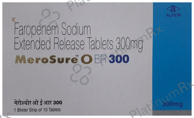 Merosure O ER 300mg Tablet 10s