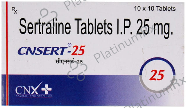 Cnsert 25mg Tablet