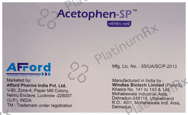 Acetophen SP Tablet 10s