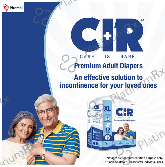 CIR Premium Adult Unisex Diaper Size XL 10s