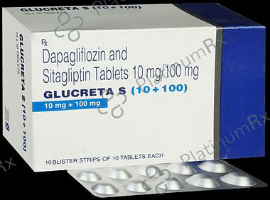 Glucreta S 10/100mg Tablet 10s