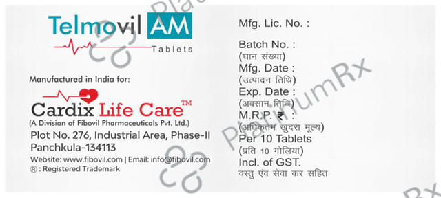 Telbovil AM 5/40mg Tablet 10s